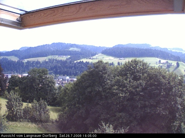 Webcam-Bild: Aussicht vom Dorfberg in Langnau 20080726-160500