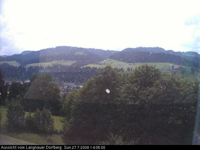 Webcam-Bild: Aussicht vom Dorfberg in Langnau 20080727-140500