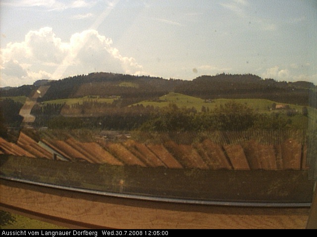 Webcam-Bild: Aussicht vom Dorfberg in Langnau 20080730-120500