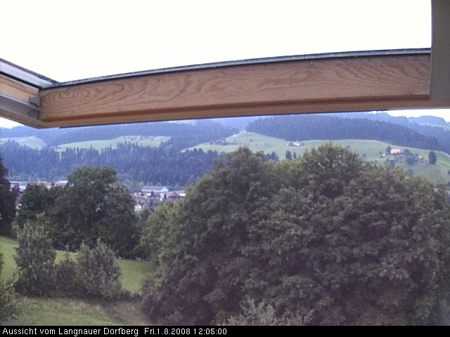 Webcam-Bild: Aussicht vom Dorfberg in Langnau 20080801-120500