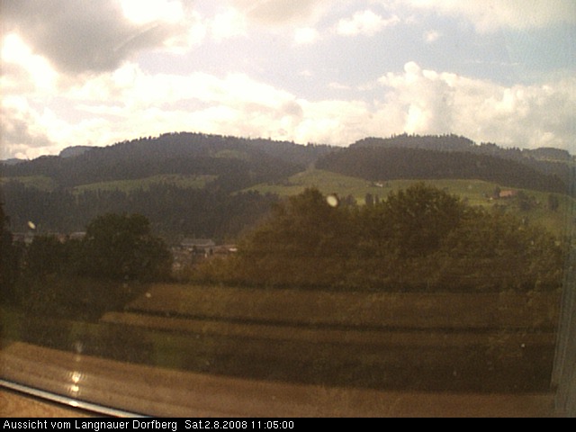 Webcam-Bild: Aussicht vom Dorfberg in Langnau 20080802-110500