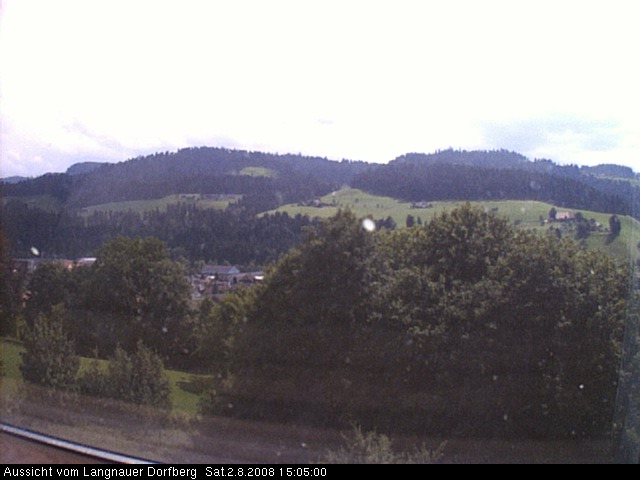 Webcam-Bild: Aussicht vom Dorfberg in Langnau 20080802-150500