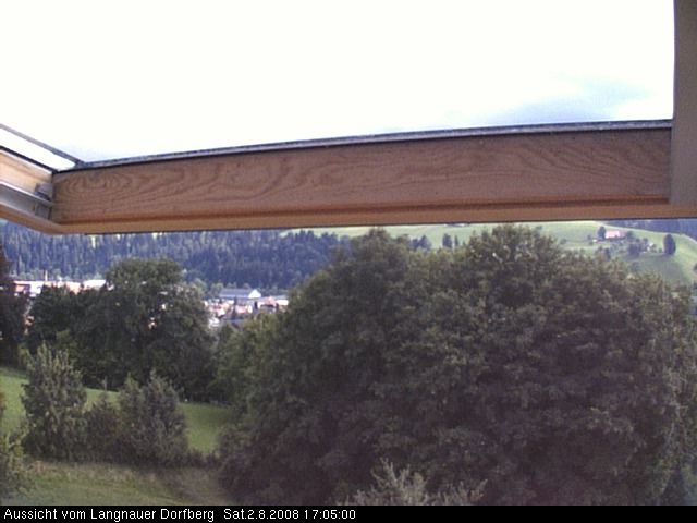 Webcam-Bild: Aussicht vom Dorfberg in Langnau 20080802-170500