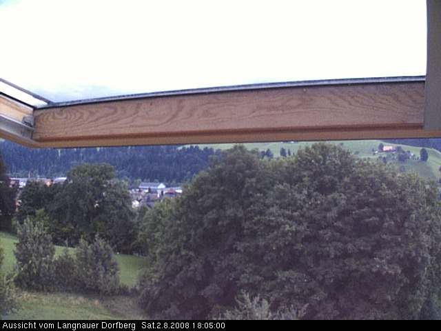Webcam-Bild: Aussicht vom Dorfberg in Langnau 20080802-180500
