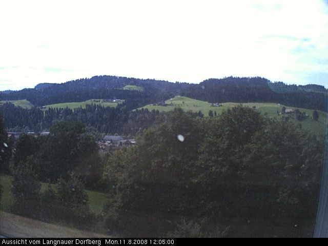 Webcam-Bild: Aussicht vom Dorfberg in Langnau 20080811-120500