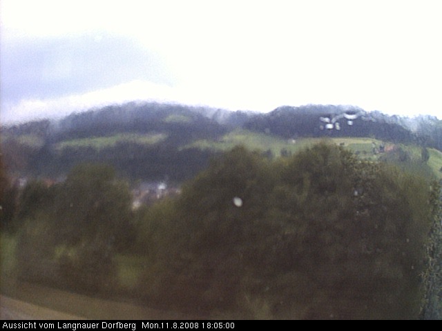 Webcam-Bild: Aussicht vom Dorfberg in Langnau 20080811-180500