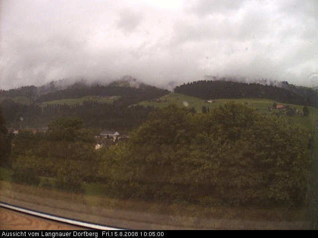 Webcam-Bild: Aussicht vom Dorfberg in Langnau 20080815-100500
