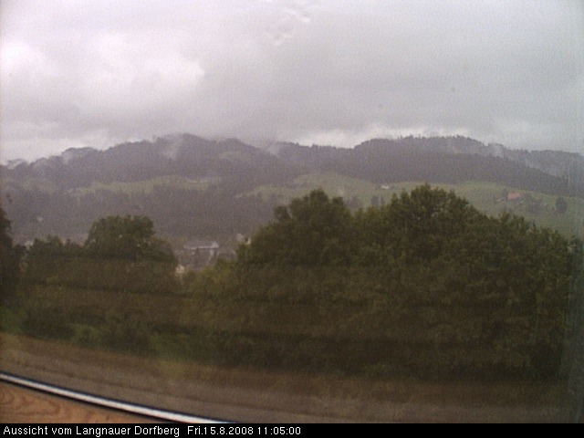 Webcam-Bild: Aussicht vom Dorfberg in Langnau 20080815-110500
