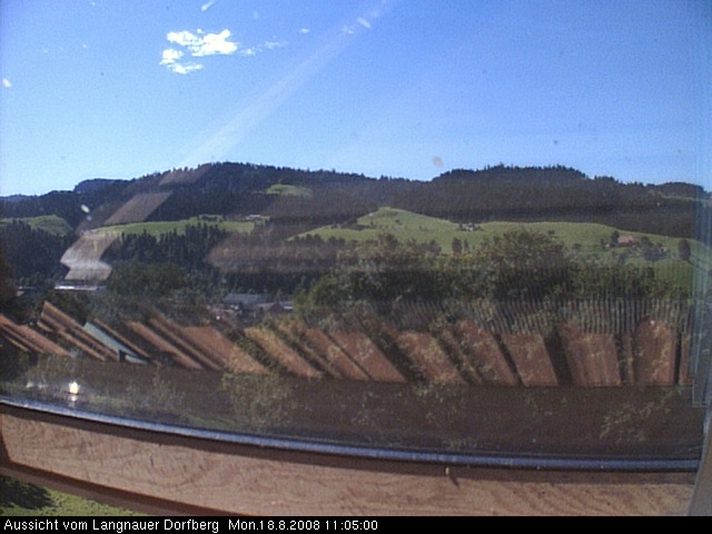 Webcam-Bild: Aussicht vom Dorfberg in Langnau 20080818-110500