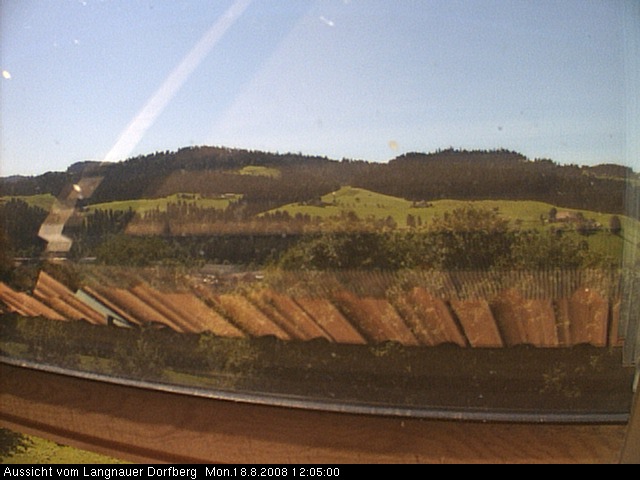 Webcam-Bild: Aussicht vom Dorfberg in Langnau 20080818-120500