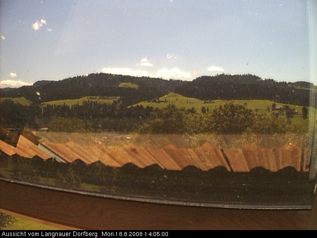Webcam-Bild: Aussicht vom Dorfberg in Langnau 20080818-140500
