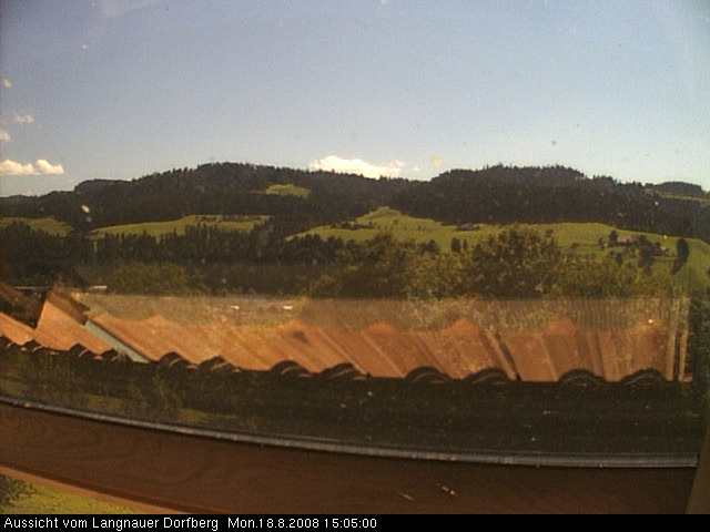 Webcam-Bild: Aussicht vom Dorfberg in Langnau 20080818-150500