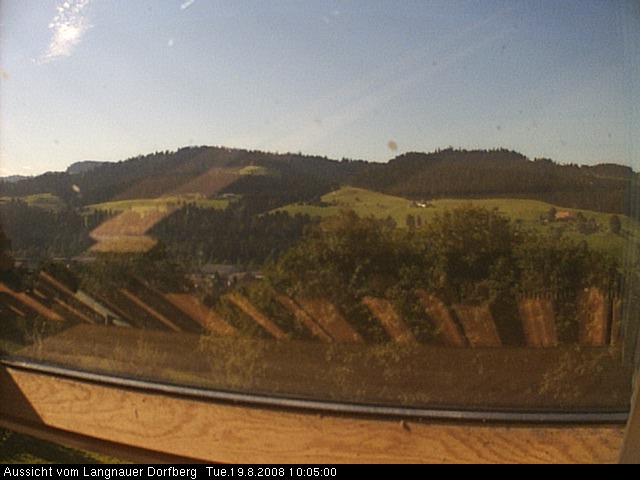 Webcam-Bild: Aussicht vom Dorfberg in Langnau 20080819-100500