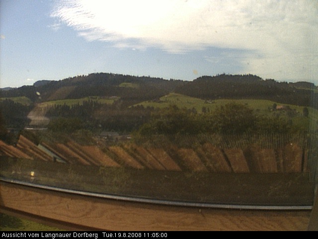 Webcam-Bild: Aussicht vom Dorfberg in Langnau 20080819-110500
