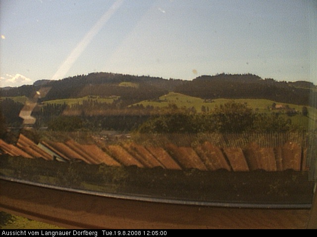 Webcam-Bild: Aussicht vom Dorfberg in Langnau 20080819-120500