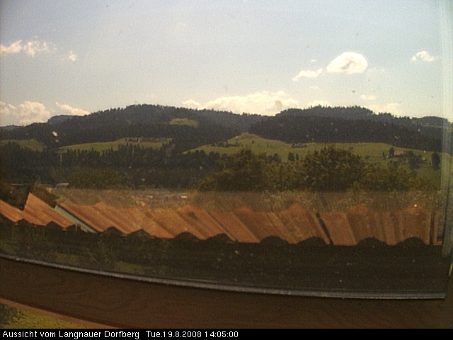 Webcam-Bild: Aussicht vom Dorfberg in Langnau 20080819-140500