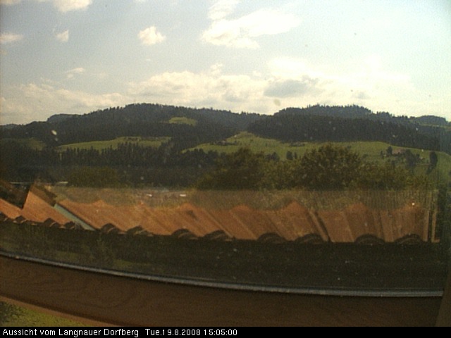 Webcam-Bild: Aussicht vom Dorfberg in Langnau 20080819-150500