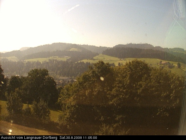 Webcam-Bild: Aussicht vom Dorfberg in Langnau 20080830-110500