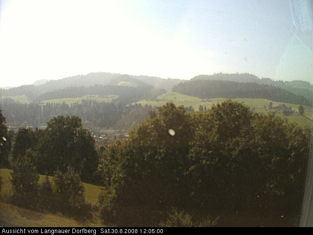 Webcam-Bild: Aussicht vom Dorfberg in Langnau 20080830-120500