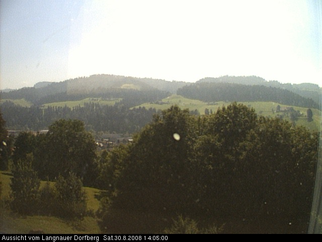 Webcam-Bild: Aussicht vom Dorfberg in Langnau 20080830-140500