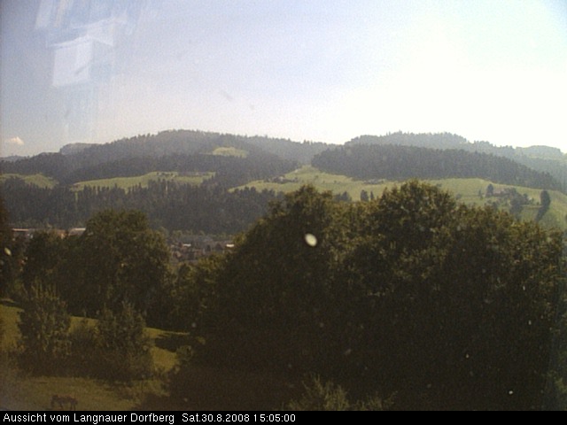 Webcam-Bild: Aussicht vom Dorfberg in Langnau 20080830-150500