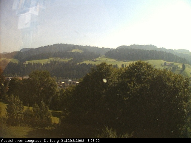 Webcam-Bild: Aussicht vom Dorfberg in Langnau 20080830-160500