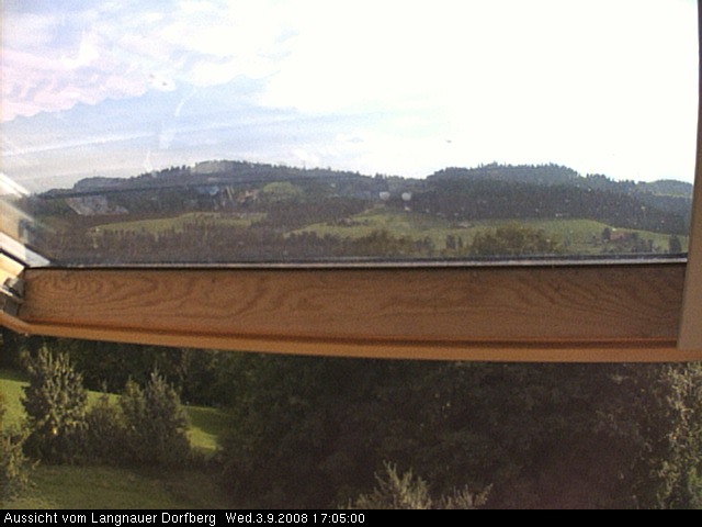 Webcam-Bild: Aussicht vom Dorfberg in Langnau 20080903-170500