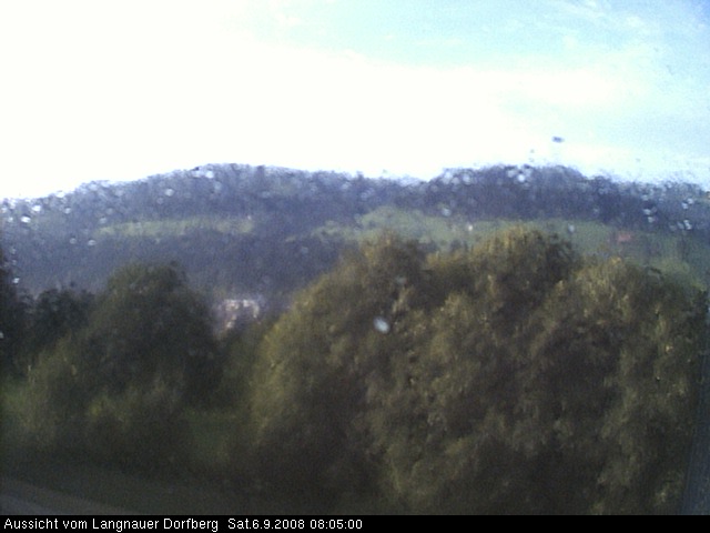 Webcam-Bild: Aussicht vom Dorfberg in Langnau 20080906-080500