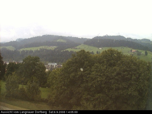Webcam-Bild: Aussicht vom Dorfberg in Langnau 20080906-140500
