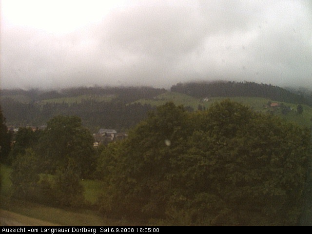 Webcam-Bild: Aussicht vom Dorfberg in Langnau 20080906-160500
