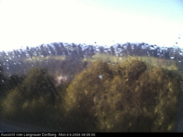 Webcam-Bild: Aussicht vom Dorfberg in Langnau 20080908-080500