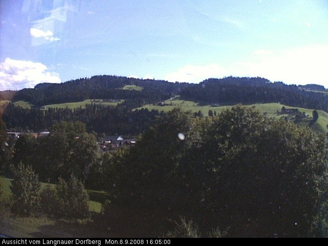 Webcam-Bild: Aussicht vom Dorfberg in Langnau 20080908-160500