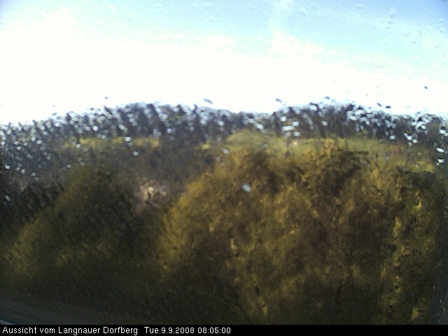 Webcam-Bild: Aussicht vom Dorfberg in Langnau 20080909-080500