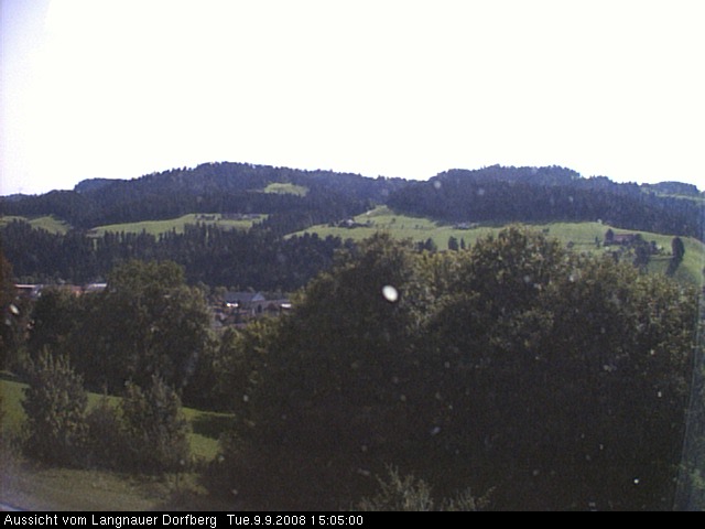 Webcam-Bild: Aussicht vom Dorfberg in Langnau 20080909-150500