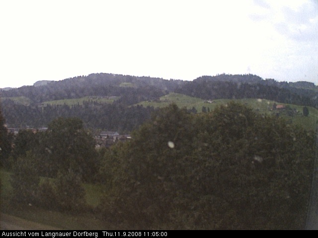 Webcam-Bild: Aussicht vom Dorfberg in Langnau 20080911-110500
