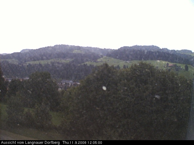 Webcam-Bild: Aussicht vom Dorfberg in Langnau 20080911-120500