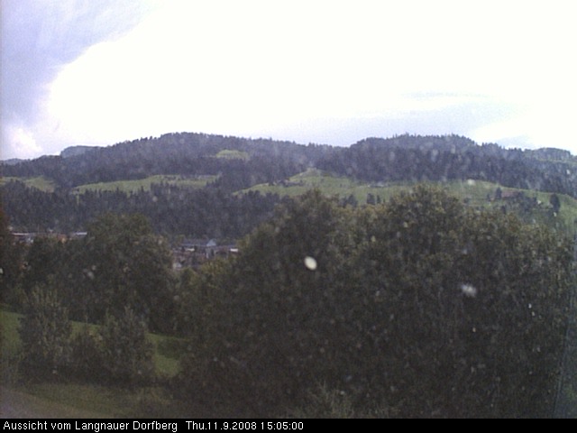 Webcam-Bild: Aussicht vom Dorfberg in Langnau 20080911-150500