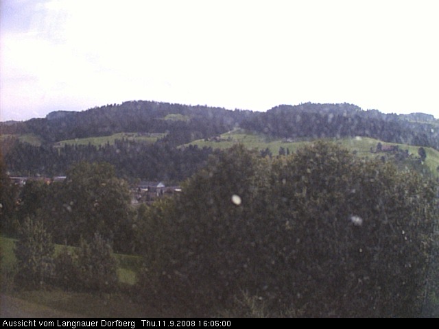 Webcam-Bild: Aussicht vom Dorfberg in Langnau 20080911-160500