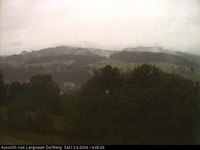 Webcam-Bild: Aussicht vom Dorfberg in Langnau 20080913-140500