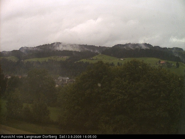 Webcam-Bild: Aussicht vom Dorfberg in Langnau 20080913-160500