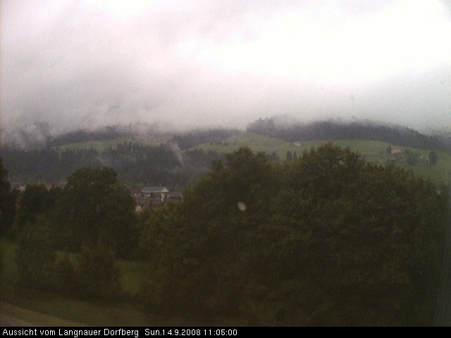 Webcam-Bild: Aussicht vom Dorfberg in Langnau 20080914-110500