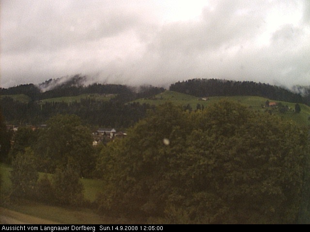 Webcam-Bild: Aussicht vom Dorfberg in Langnau 20080914-120500