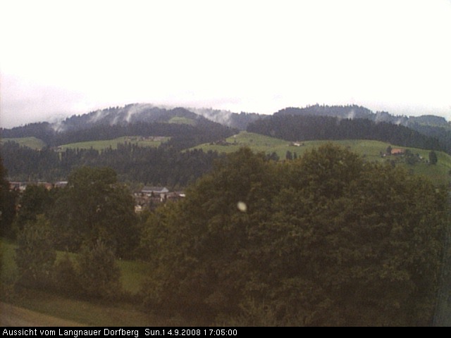 Webcam-Bild: Aussicht vom Dorfberg in Langnau 20080914-170500