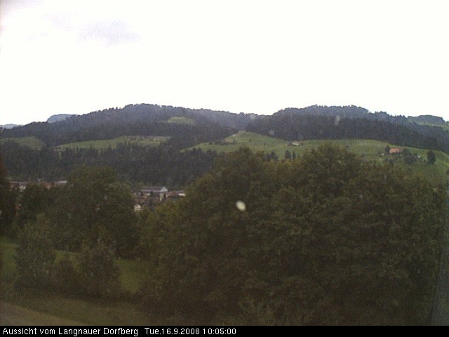 Webcam-Bild: Aussicht vom Dorfberg in Langnau 20080916-100500