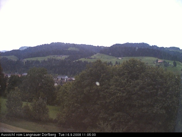 Webcam-Bild: Aussicht vom Dorfberg in Langnau 20080916-110500