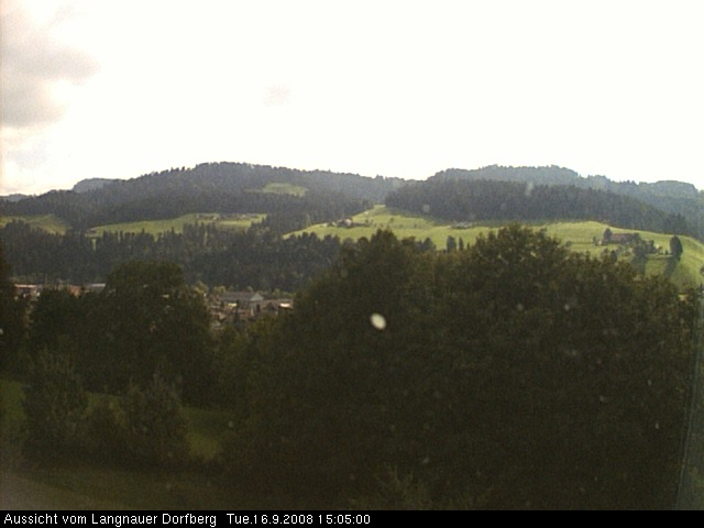 Webcam-Bild: Aussicht vom Dorfberg in Langnau 20080916-150500
