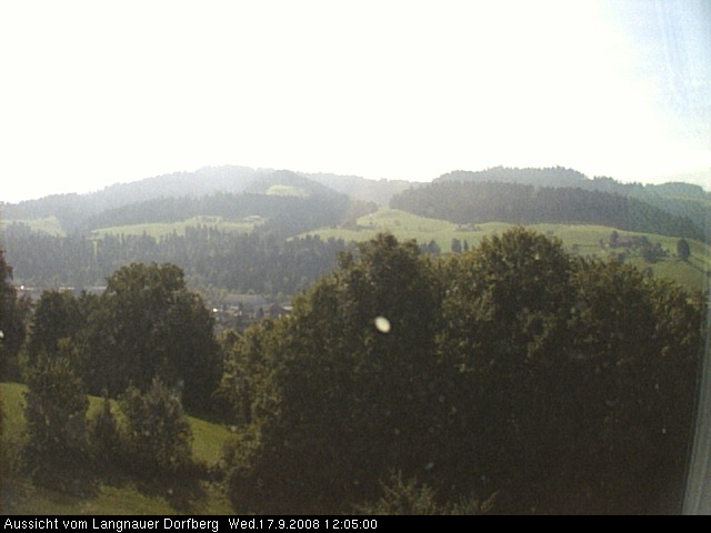 Webcam-Bild: Aussicht vom Dorfberg in Langnau 20080917-120500