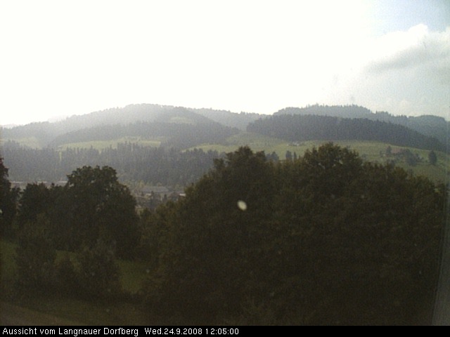 Webcam-Bild: Aussicht vom Dorfberg in Langnau 20080924-120500