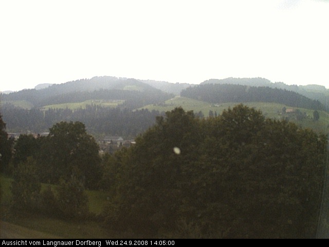 Webcam-Bild: Aussicht vom Dorfberg in Langnau 20080924-140500