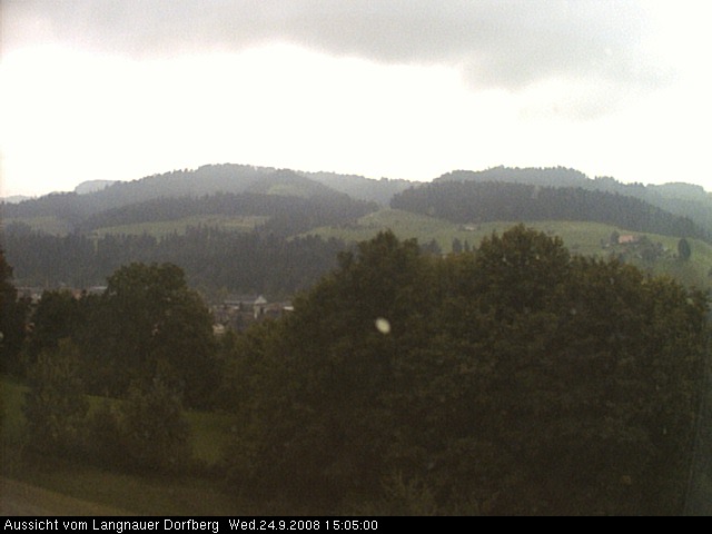 Webcam-Bild: Aussicht vom Dorfberg in Langnau 20080924-150500